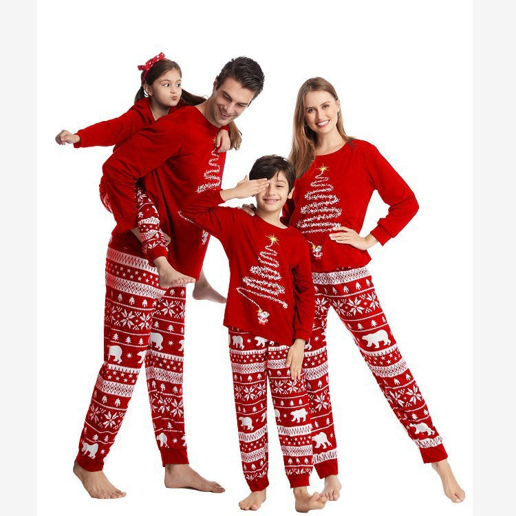 Happy-Cozy-cotton-Christmas-pajamas