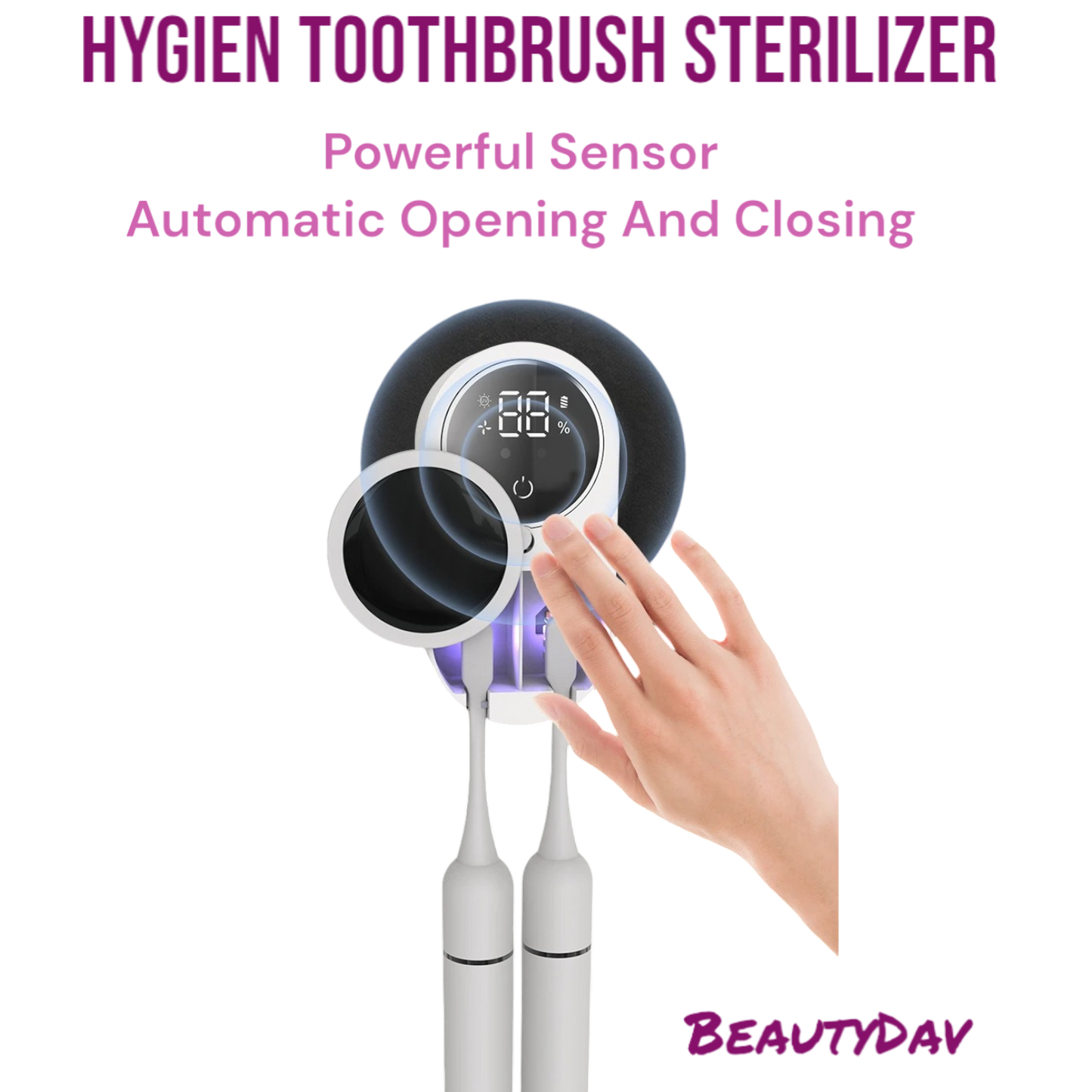 Smart Hygiene: Automatic Brush Sterilizer